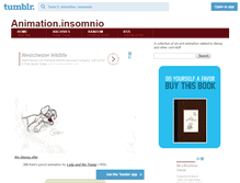 Tablet Screenshot of animation.insomnio.org